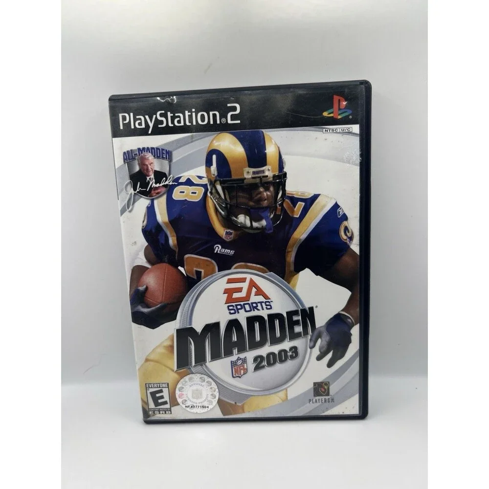 EA Sports Madden NFL 2003 Sony PlayStation 2 PS2 2002 NTSC-U/C E Online